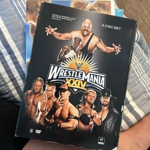 WWE Wrestlemania 24 3 Disc DVD set
